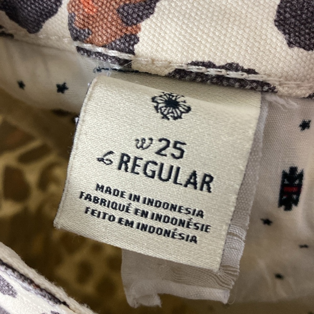 Scotch and soda animal print low rise jeans - Picture 6 of 7